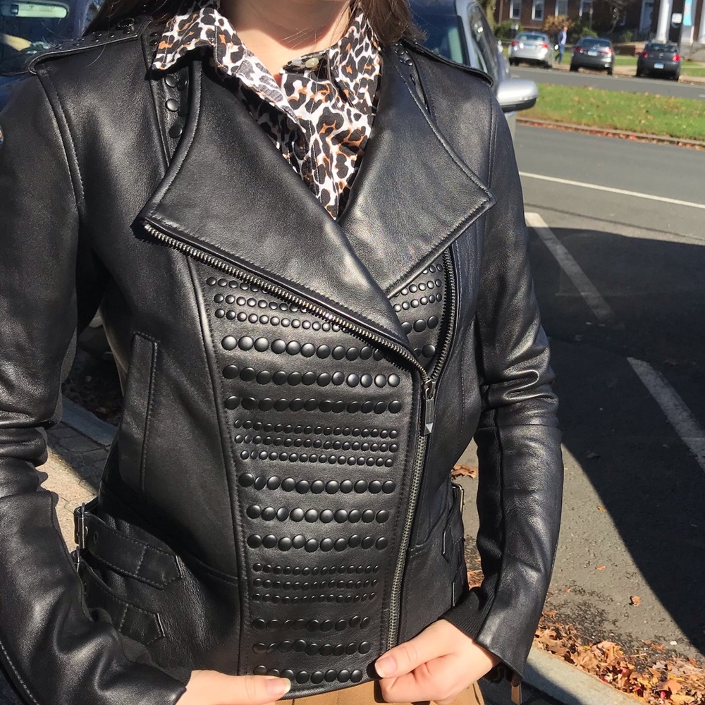 Lamb leather jacket - Picture 4 of 8